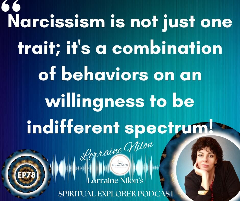 Healling after Narcissism Quote: Lorraine Nilon Narcissism is not just one trait; it's a combination of behaviors on an willingness to be indifferent spectrum!