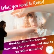 A lady crying and a person behind her getting help up a steep incline. Self-help author Lorraine Nilon What you need to know: Healing after narcissism, gaslighting, surviving narcissism and how to be self-validating